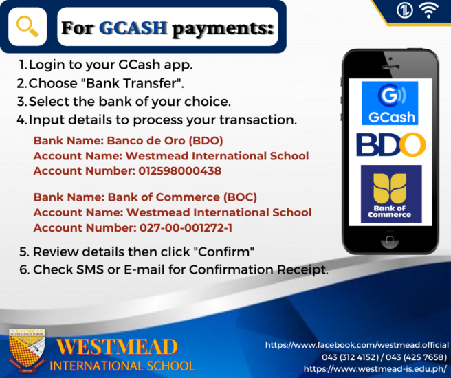 For Gcash Payments